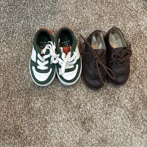 Janie and jack shoes, 2 pairs 12 months
